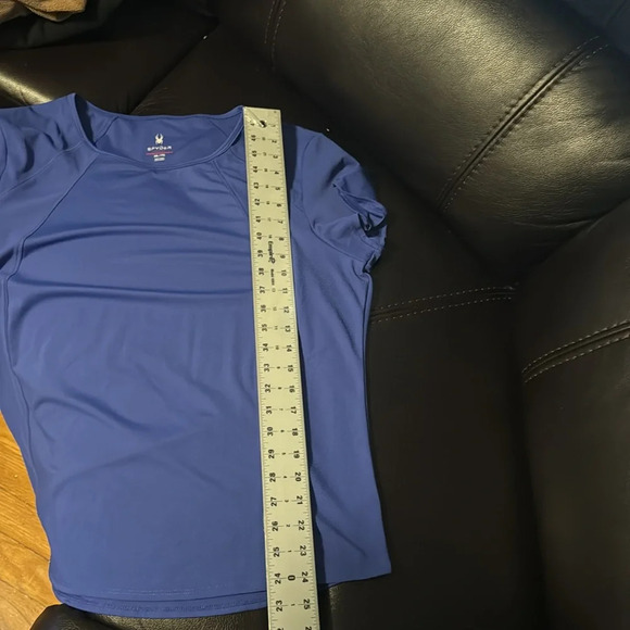 Spyder Ladies' Short Sleeve Active Top XXL NWOT Blue (Perineal) XXL - Picture 9 of 9